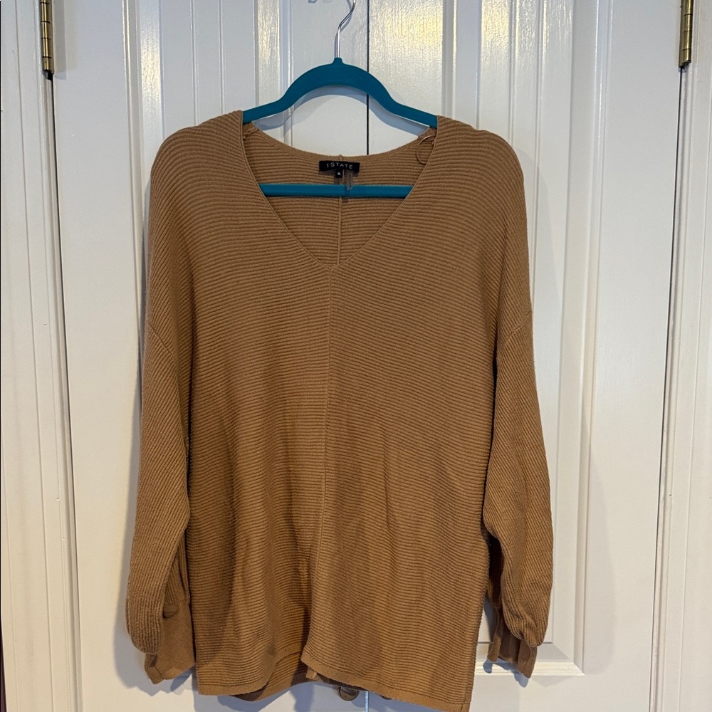 1. State Women's Tan Sweater